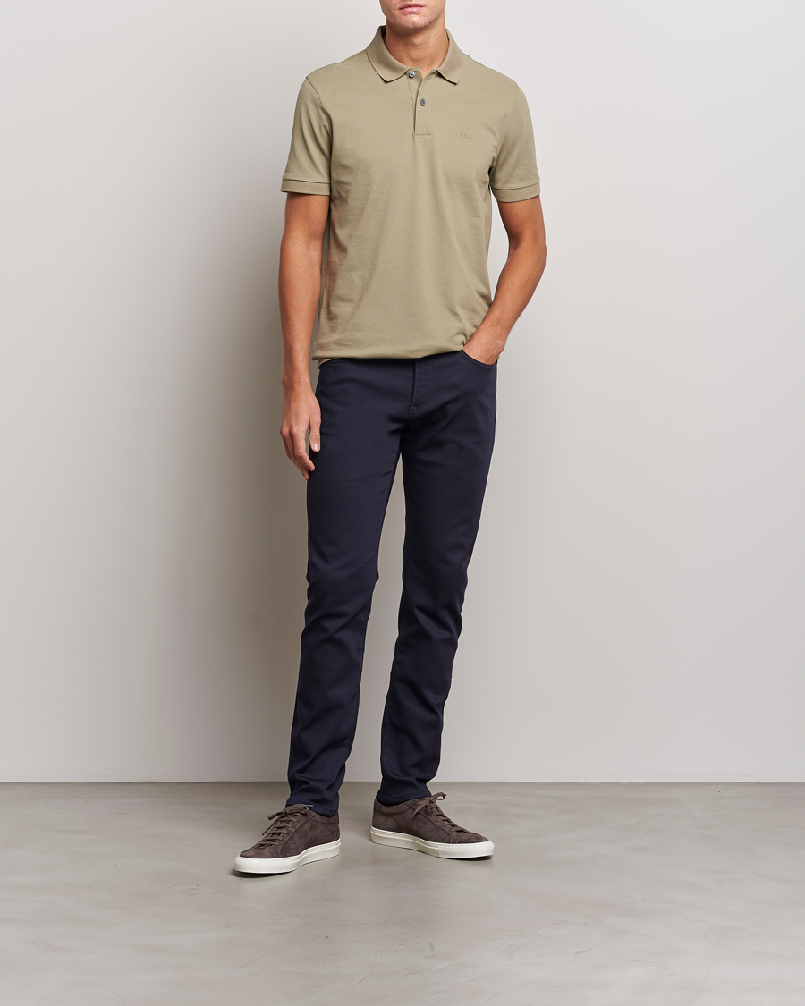 Herre | Pikéer | BOSS BLACK | Pallas Polo Pastel Green