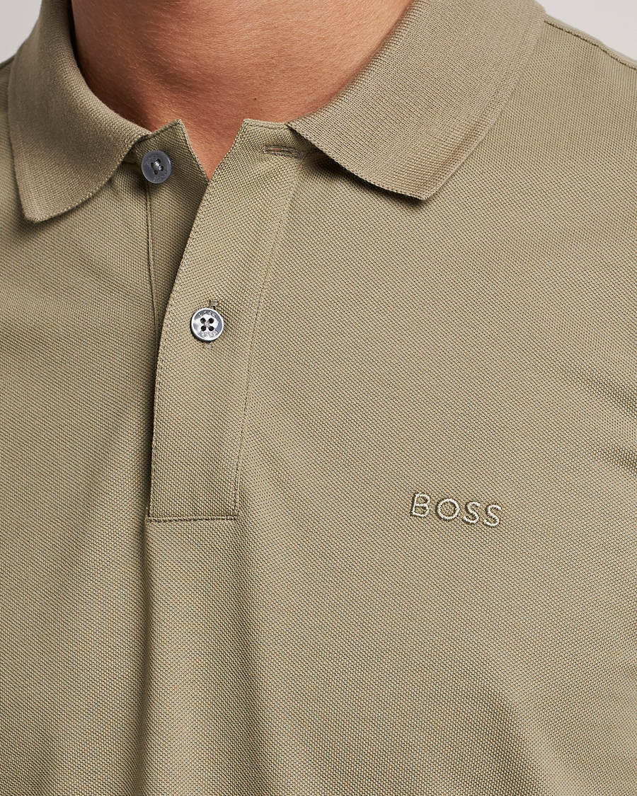 Herre | Pikéer | BOSS BLACK | Pallas Polo Pastel Green