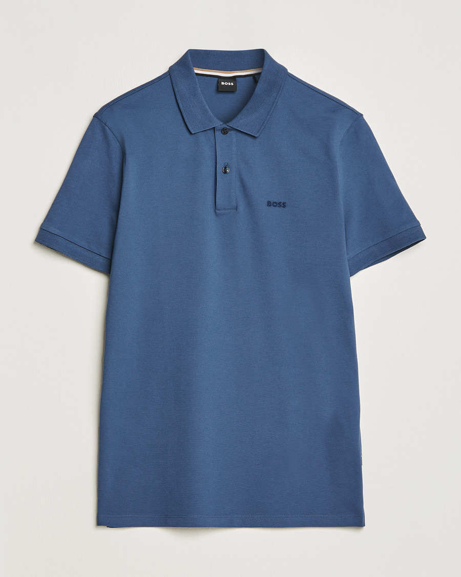 Herre | Pikéer | BOSS BLACK | Pallas Polo Open Blue