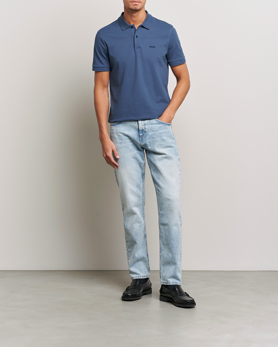 Herre | Pikéer | BOSS BLACK | Pallas Polo Open Blue
