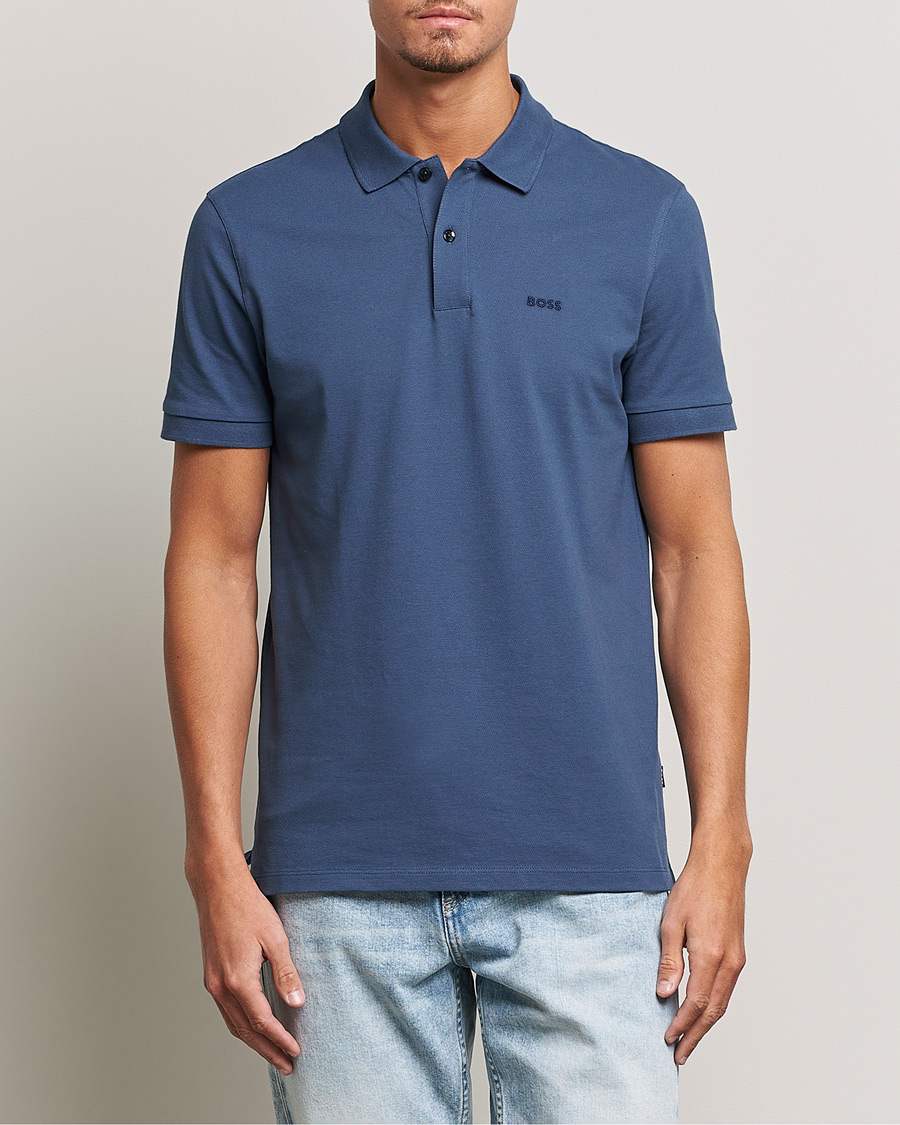 Herre | Pikéer | BOSS BLACK | Pallas Polo Open Blue