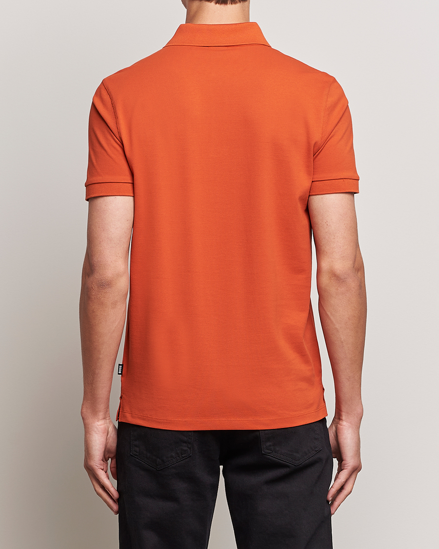 Herre | Pikéer | BOSS BLACK | Pallas Polo Dark Orange