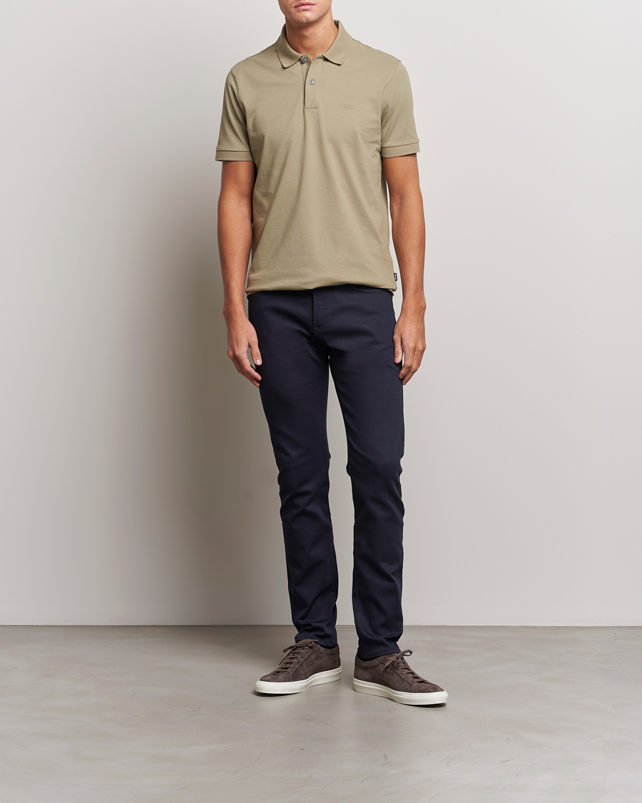 Herre | Bukser | BOSS BLACK | Delaware 5-Pocket Pants Dark Blue