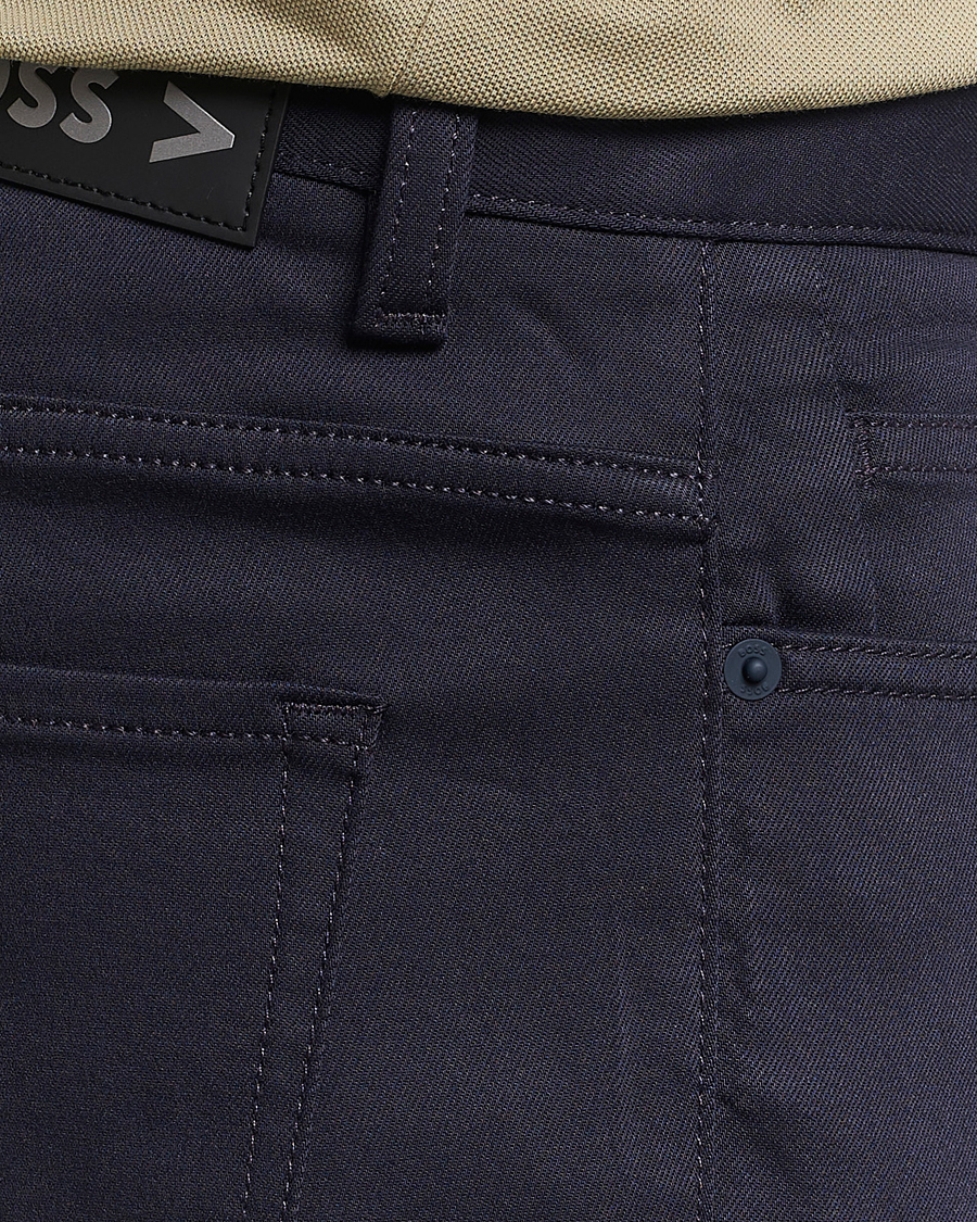 Herre | Bukser | BOSS BLACK | Delaware 5-Pocket Pants Dark Blue
