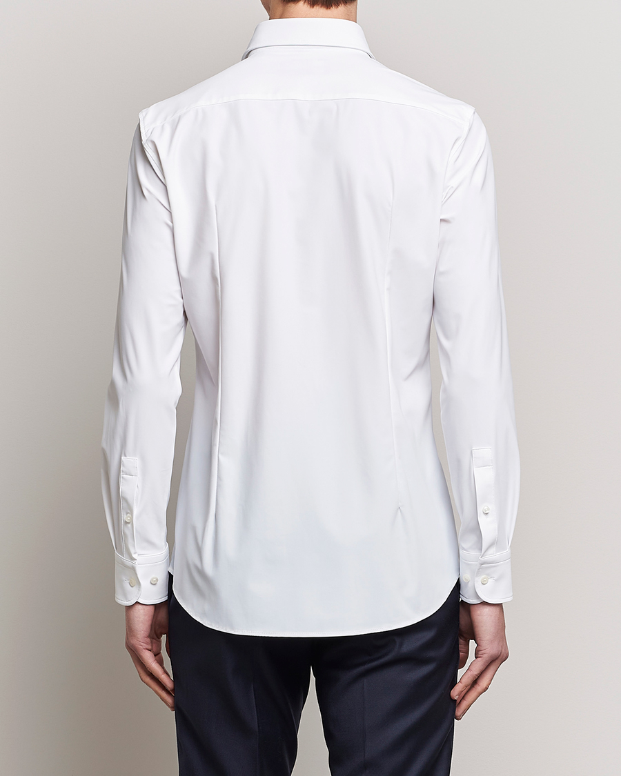 Herre | Skjorter | BOSS BLACK | Hank 4-Way Stretch Shirt White
