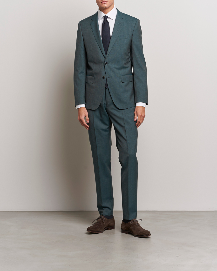 Herre | Dresser | BOSS BLACK | Huge Wool Suit Open Green