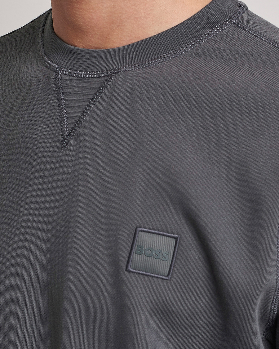 Herre | Gensere | BOSS ORANGE | Westart Logo Sweatshirt Dark Grey