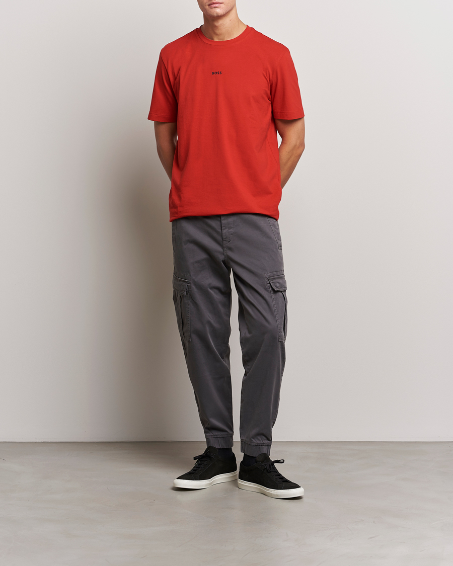 Herre | Bukser | BOSS ORANGE | Sisla Cargo Pants Dark Grey
