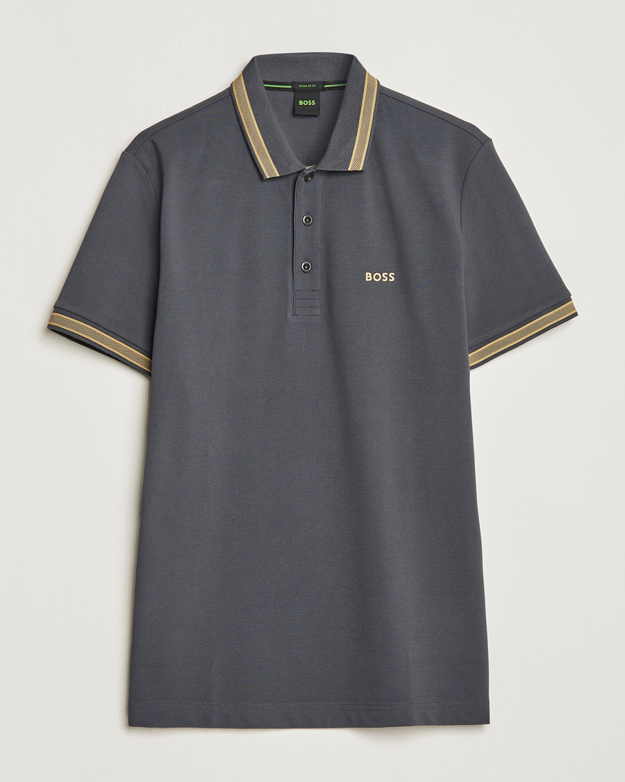 Herre | Pikéer | BOSS GREEN | Paddy Piké Dark Grey