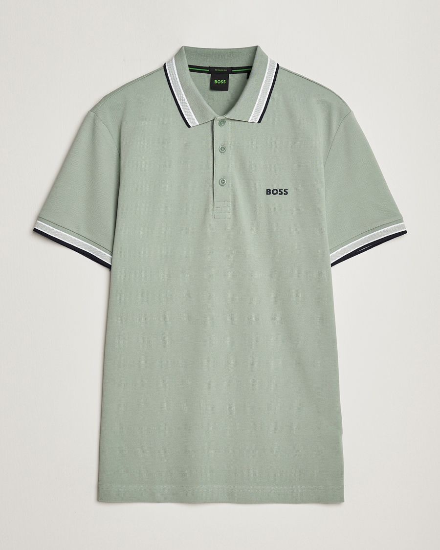 Herre | Pikéer | BOSS GREEN | Paddy Piké Pastel Green