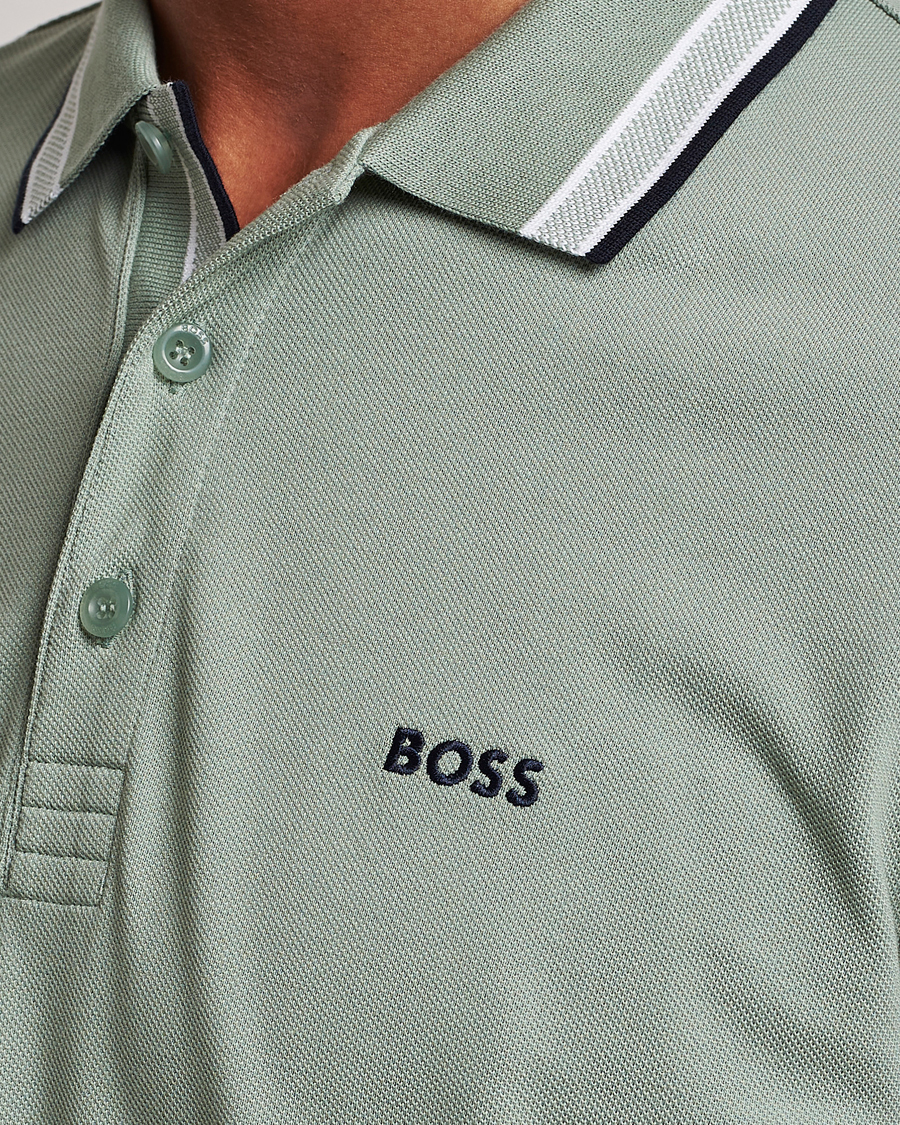 Herre | Pikéer | BOSS GREEN | Paddy Piké Pastel Green