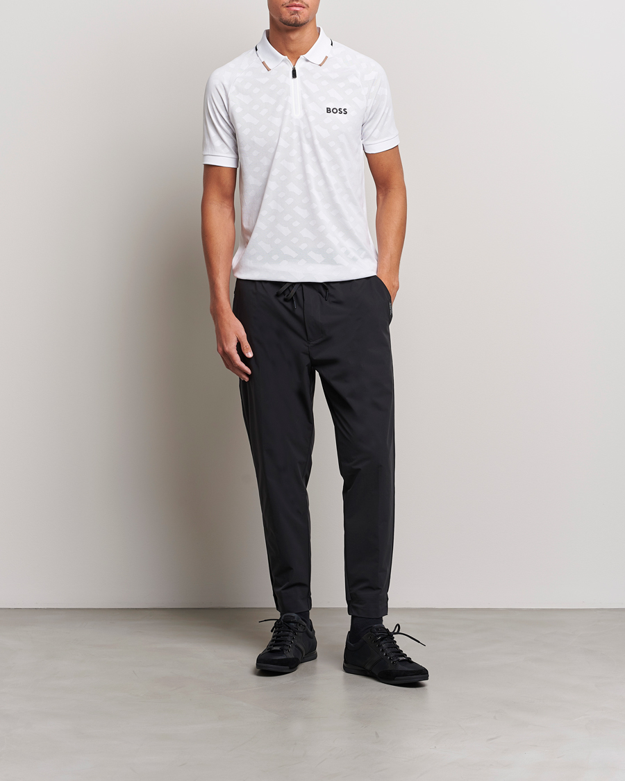 Herre | Pikéer | BOSS GREEN | Philix MB Monogram Polo White