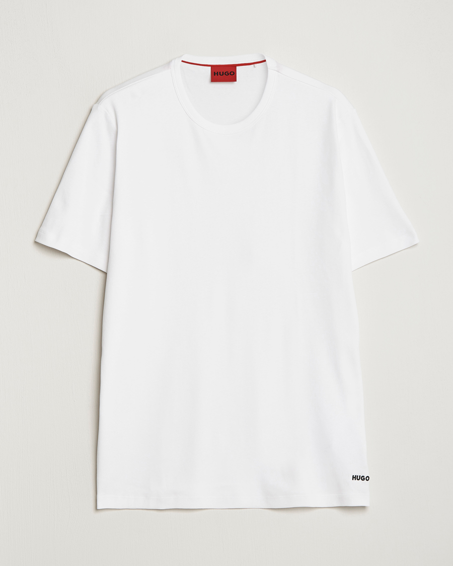 Herre | T-Shirts | HUGO | Dozy Crew Neck T-Shirt White