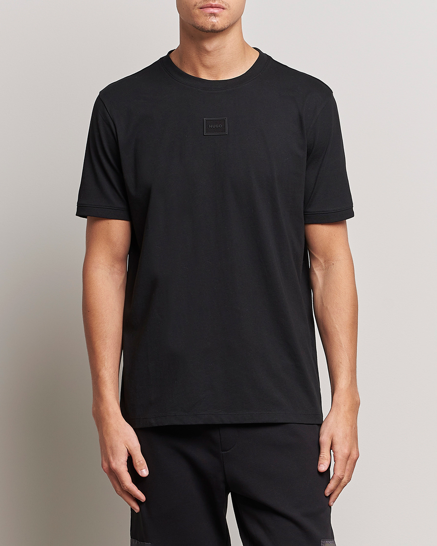 Herre |  | HUGO | Diragolino Crew Neck T-Shirt Black