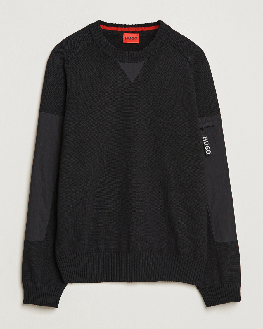 Herre |  | HUGO | Sutil Knitted Sweater Black