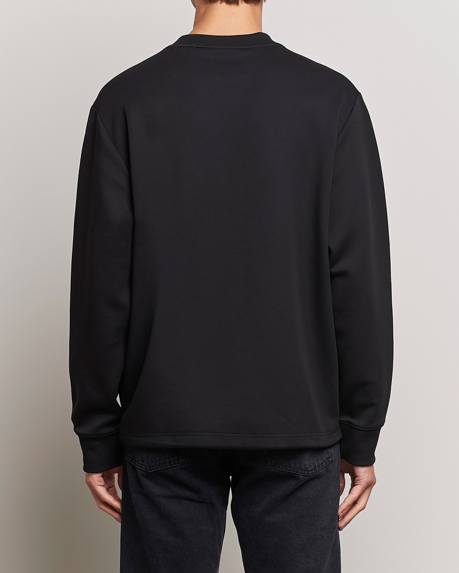 Herre | Gensere | HUGO | Dhaluli Pocket Crew Neck Sweatshirt Black