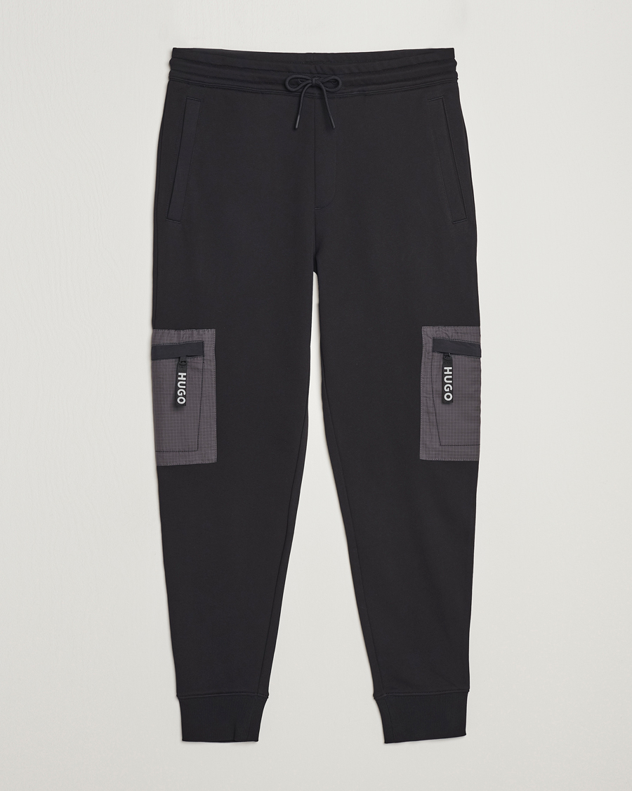 Herre | | HUGO | Duerica Sweatpants Black