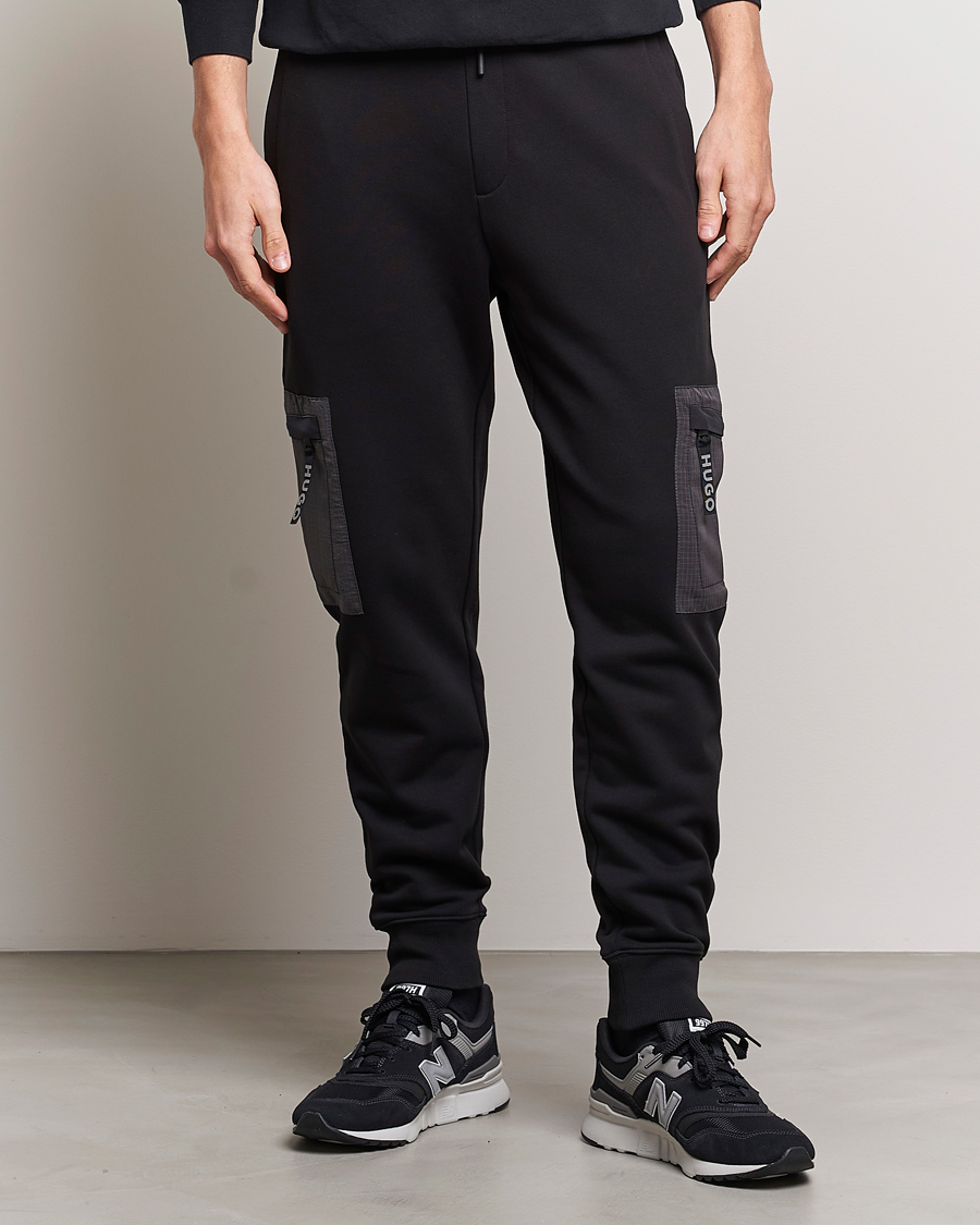 Herre | | HUGO | Duerica Sweatpants Black