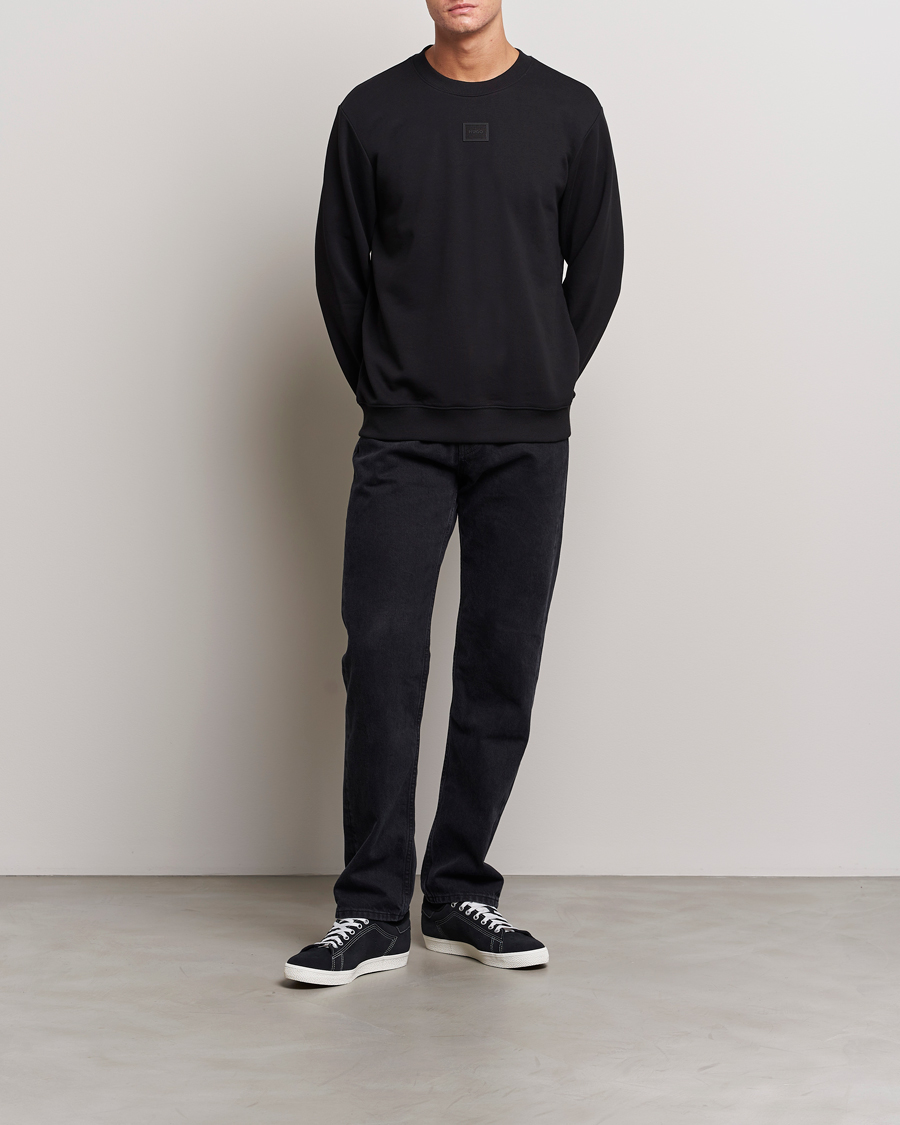 Herre | Gensere | HUGO | Diragol Crew Neck Sweatshirt Black