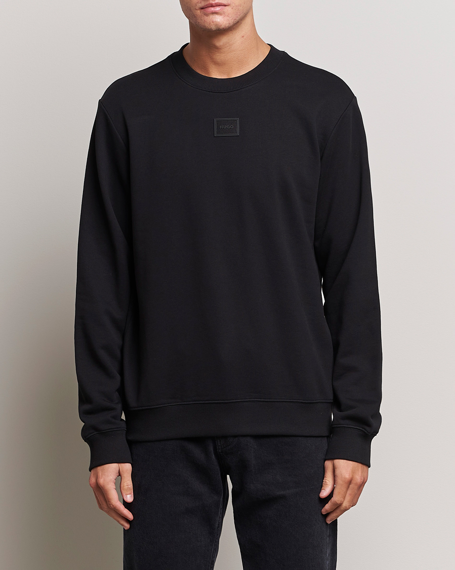 Herre | Gensere | HUGO | Diragol Crew Neck Sweatshirt Black