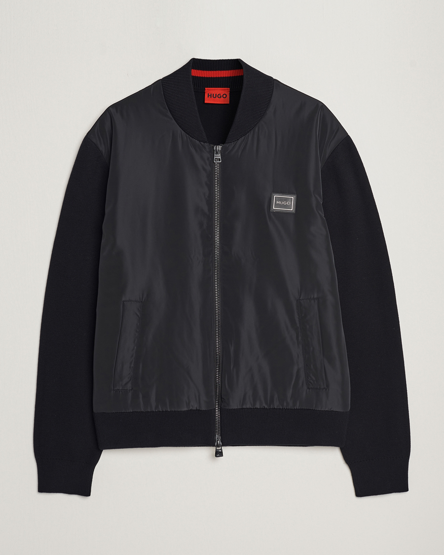 Herre |  | HUGO | Sombo Hybrid Jacket Black