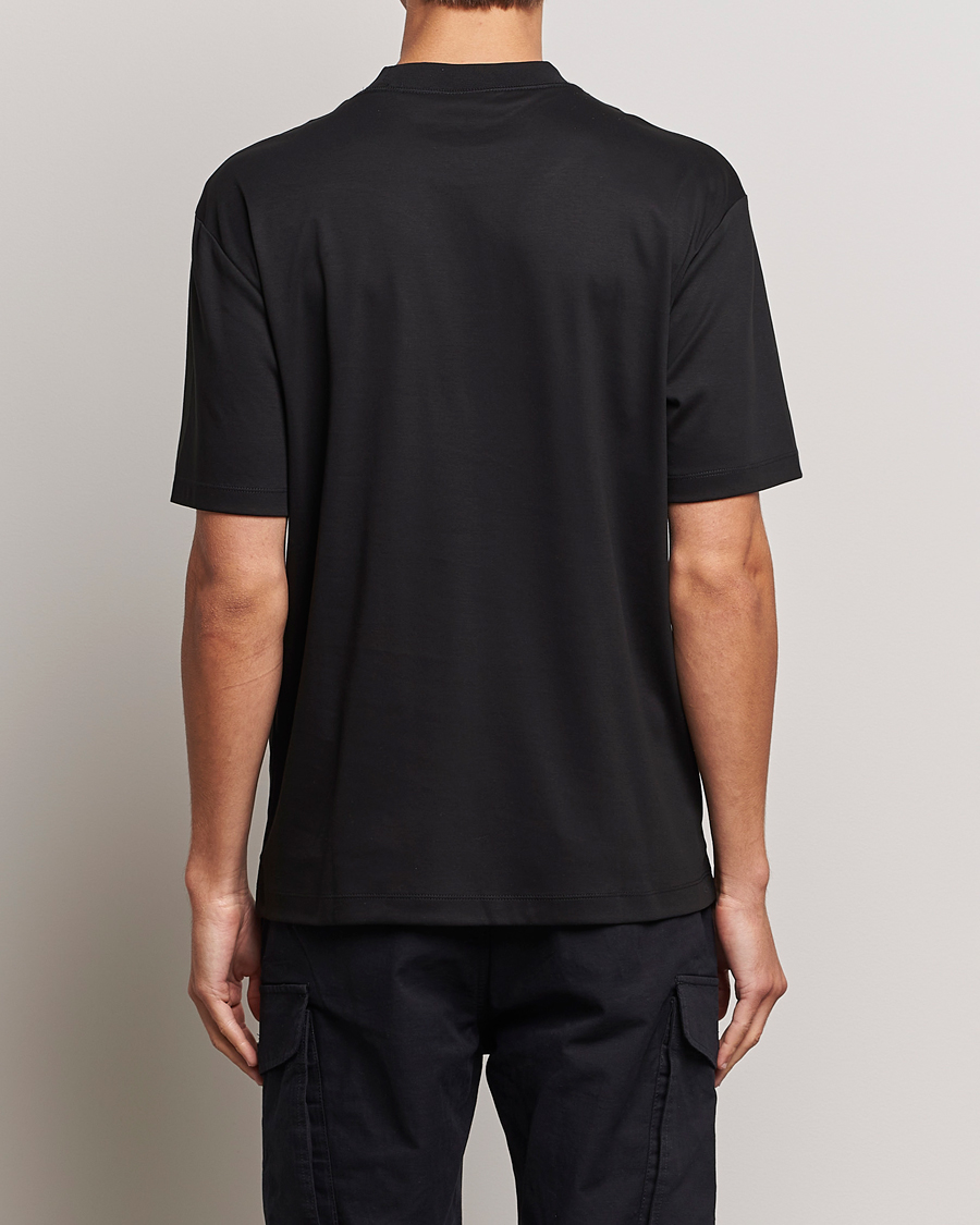 Herre | T-Shirts | HUGO | Dyans Crew Neck Pocket T-Shirt Black