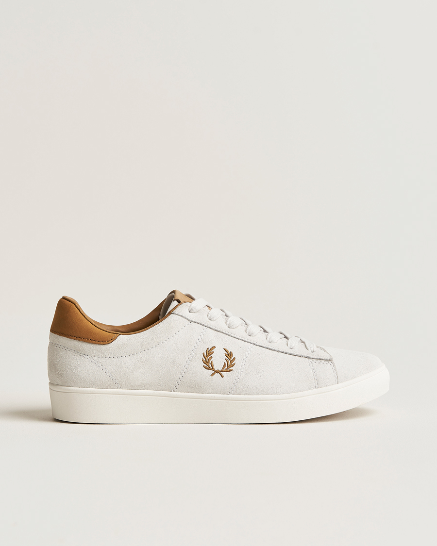 Herre | Sneakers | Fred Perry | Spencer Suede Sneaker White