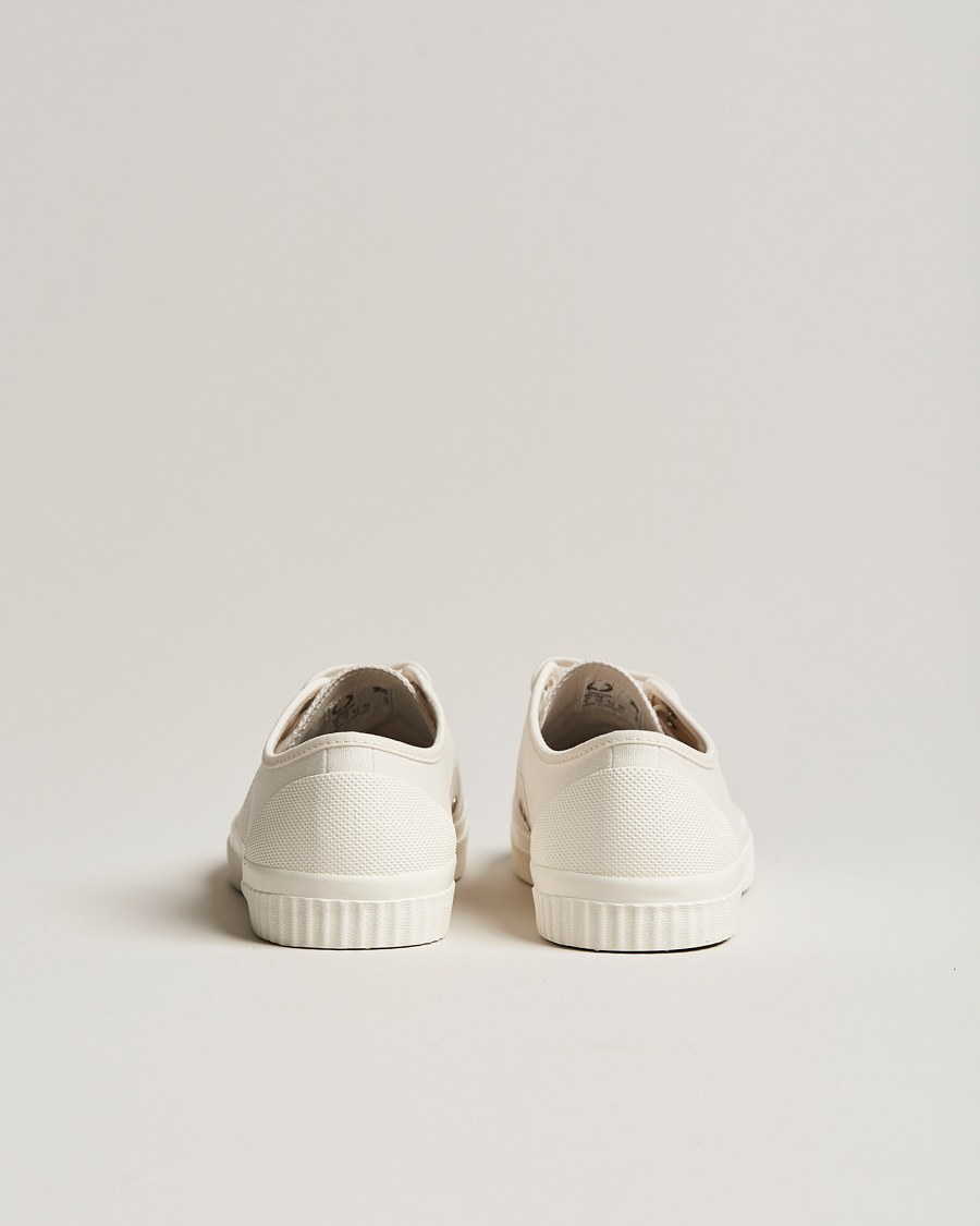 Herre | Fred Perry Huges Low Canvas Sneaker Light Ecru | Fred Perry | Huges Low Canvas Sneaker Light Ecru