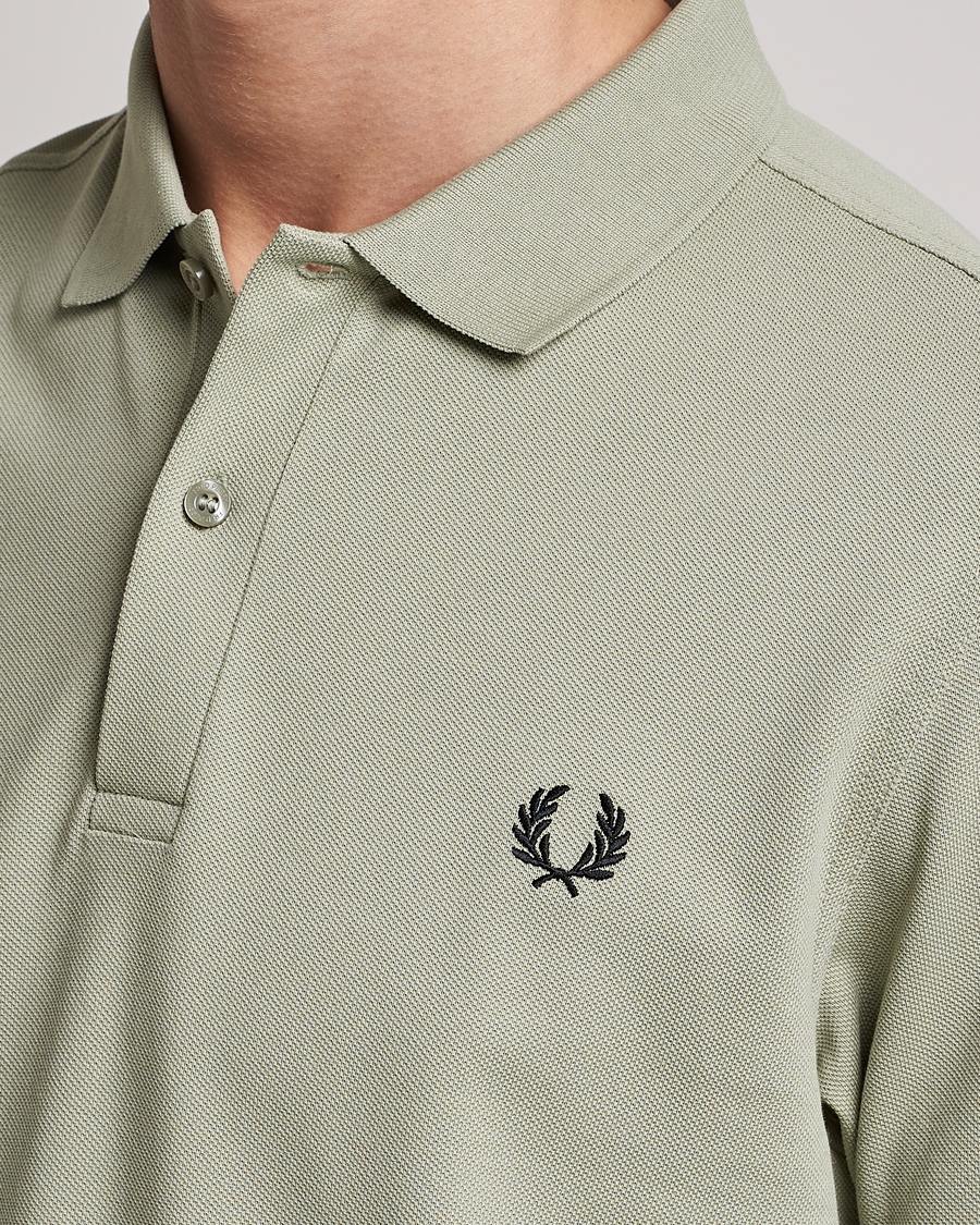 Herre | Pikéer | Fred Perry | Plain Polo Shirt Seagrass