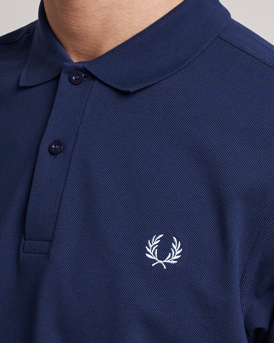 Herre | Pikéer | Fred Perry | Plain Polo Shirt French Navy