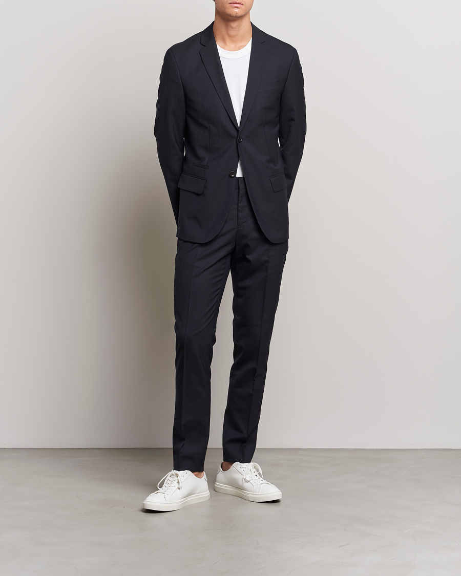 Herre | Dressjakker | Filippa K | Rick Cool Wool Suit Jacket Dark Navy