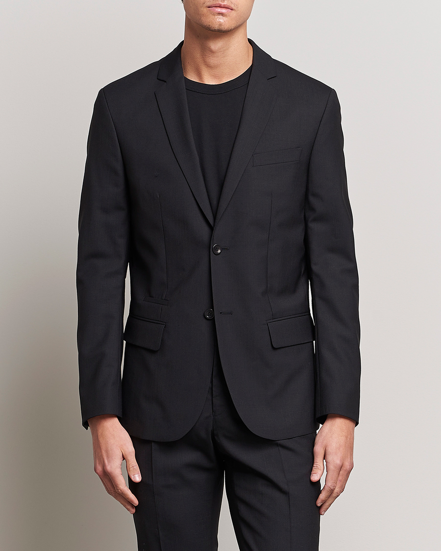 Herre | Dressjakker | Filippa K | Rick Cool Wool Suit Jacket Black