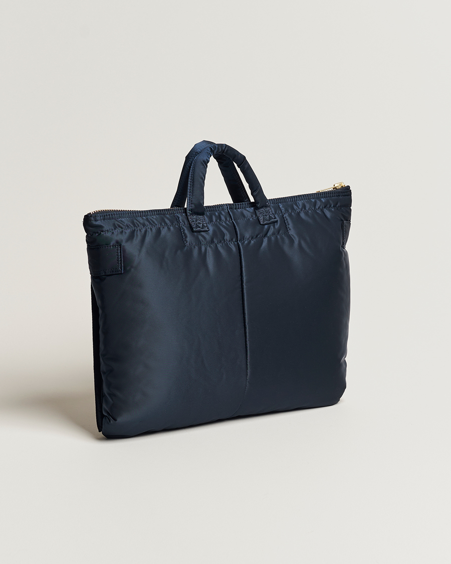 Herre | Porter-Yoshida & Co. Tanker Short Helmet Bag Iron Blue | Porter-Yoshida & Co. | Tanker Short Helmet Bag Iron Blue