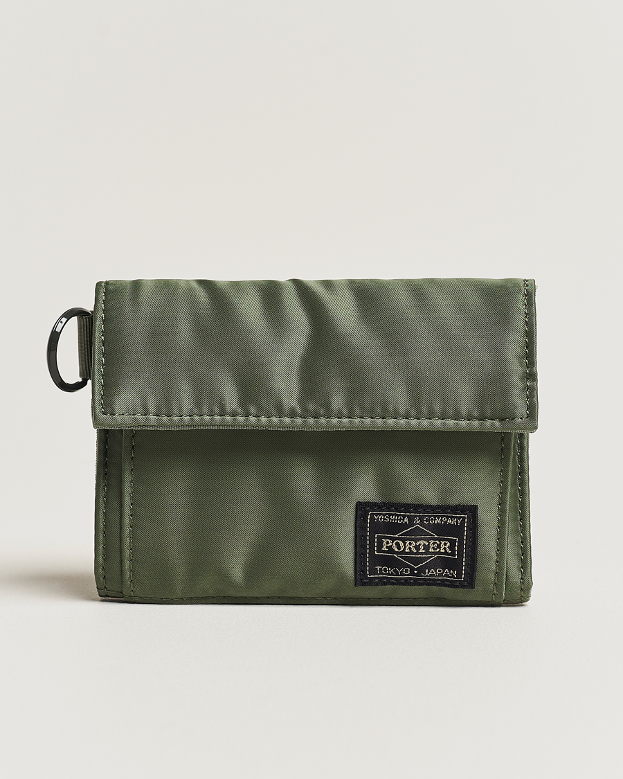 Herre | Lommebøker | Porter-Yoshida & Co. | Tanker Wallet Sage Green