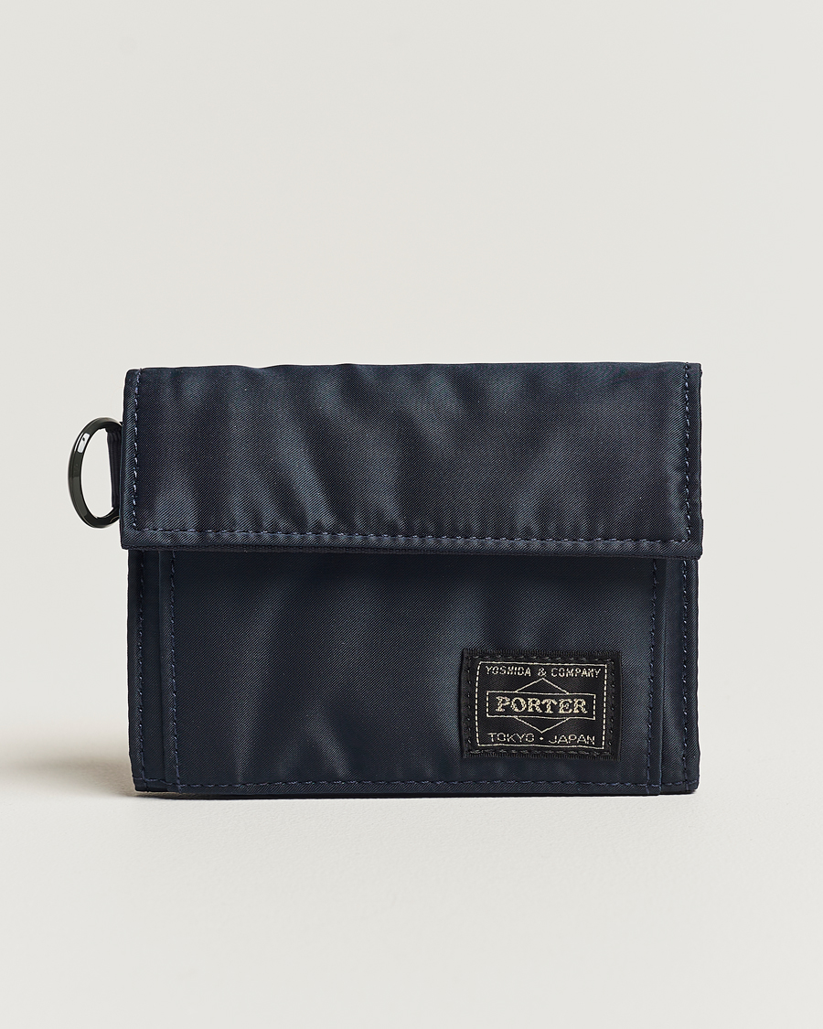 Herre | Lommebøker | Porter-Yoshida & Co. | Tanker Wallet Iron Blue