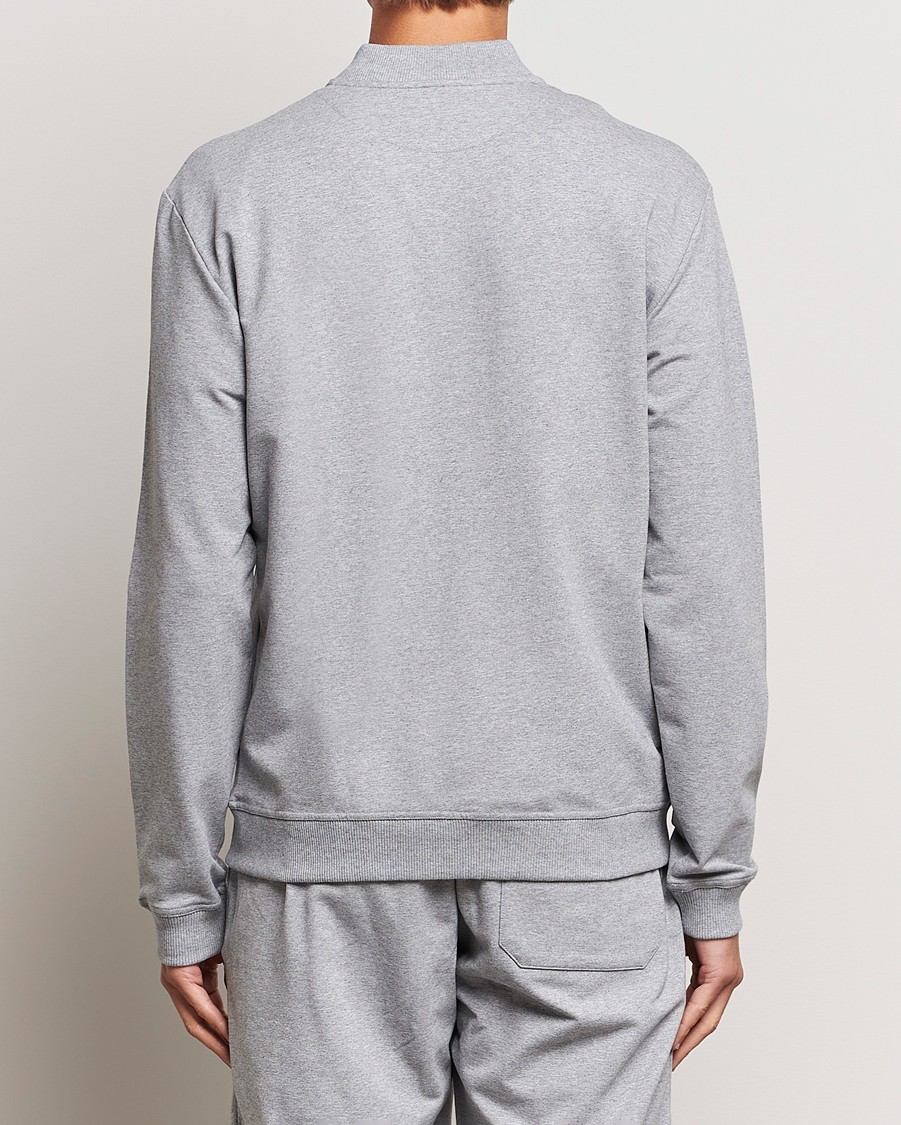 Herre | Gensere | Bread & Boxers | Loungewear Full Zip Sweater Grey Melange