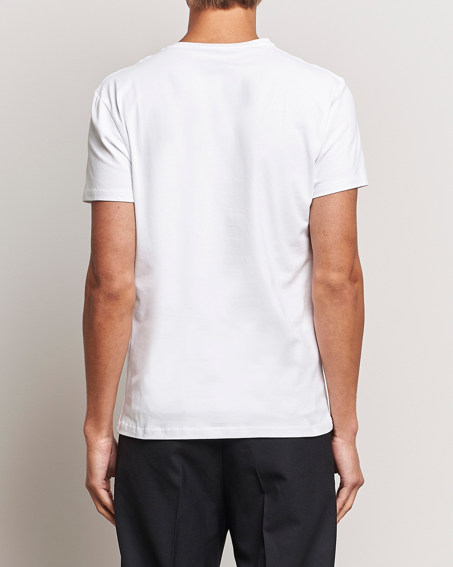 Herre | T-Shirts | Bread & Boxers | 2-Pack V-Neck T-Shirt White