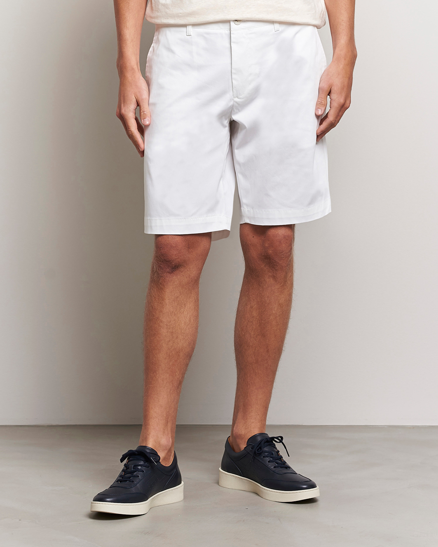 Herre | | J.Lindeberg | Nathan Super Satin Shorts White