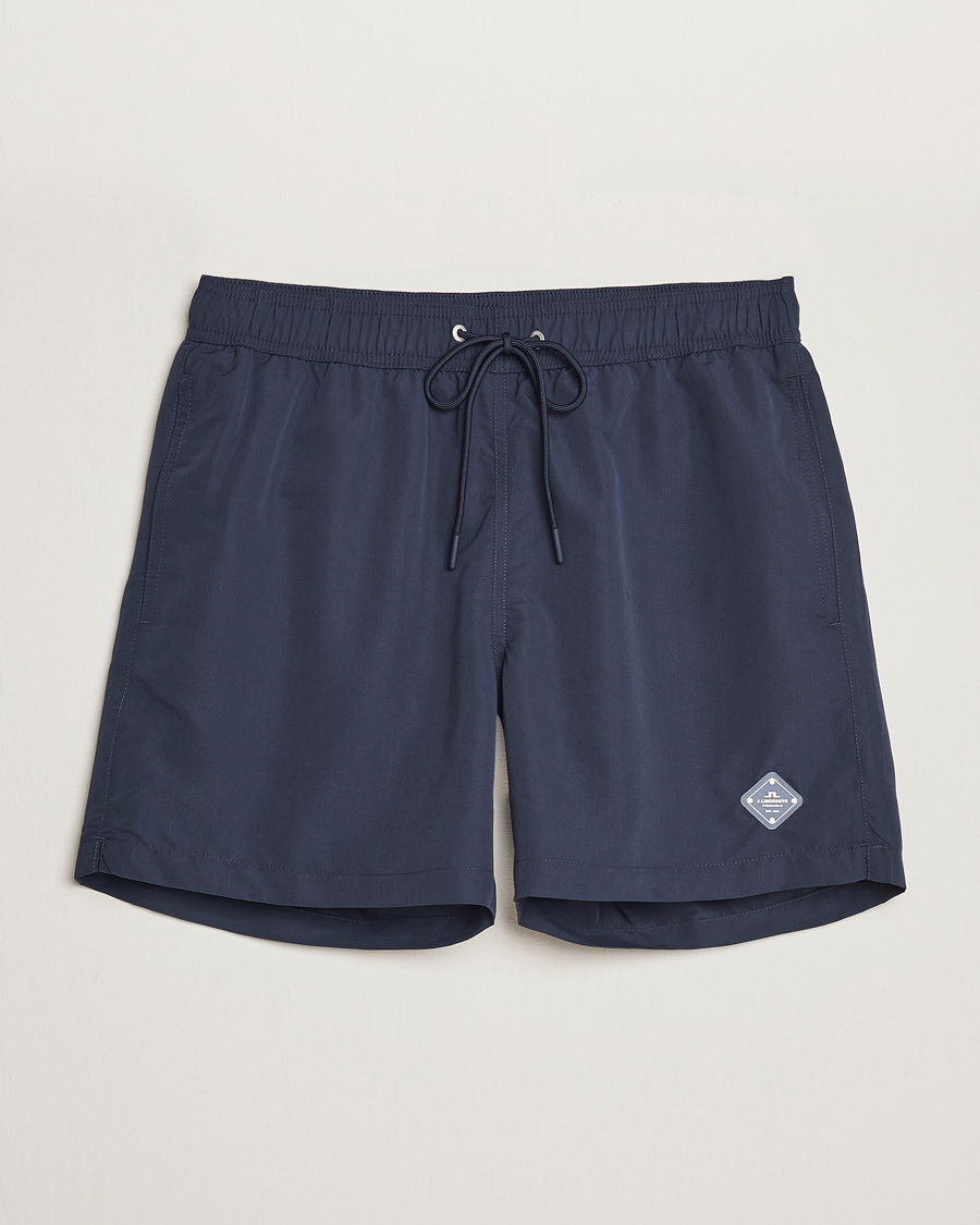 Herre | Badeshorts | J.Lindeberg | Banks Solid Swimshorts Navy