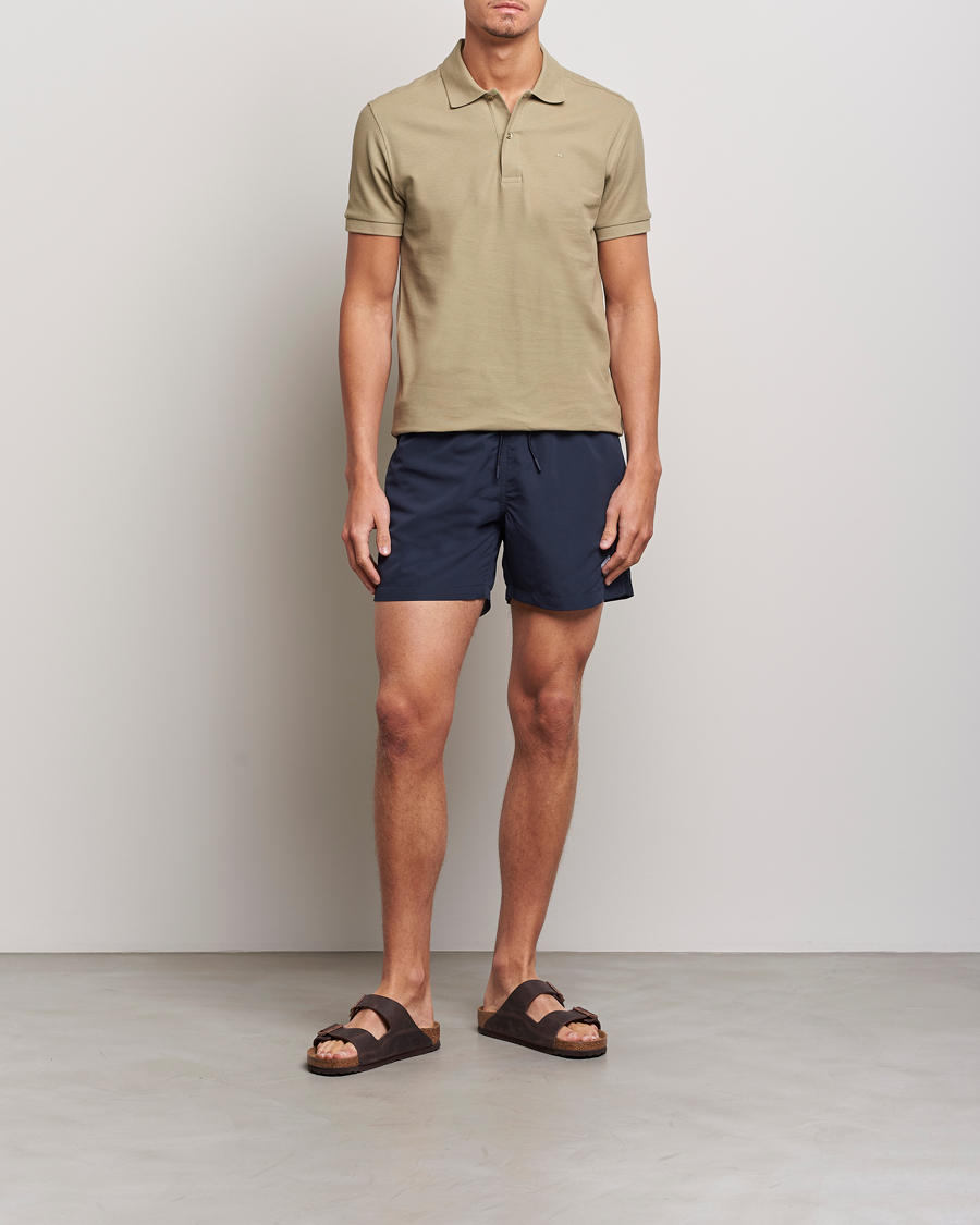 Herre | Badeshorts | J.Lindeberg | Banks Solid Swimshorts Navy