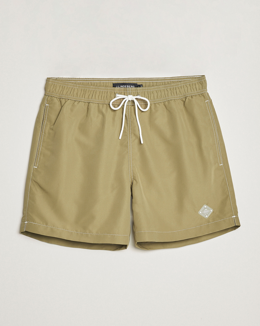 Herre | Badeshorts | J.Lindeberg | Banks Solid Swimshorts Aloe