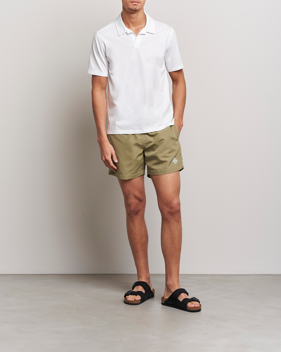 Herre | Badeshorts | J.Lindeberg | Banks Solid Swimshorts Aloe
