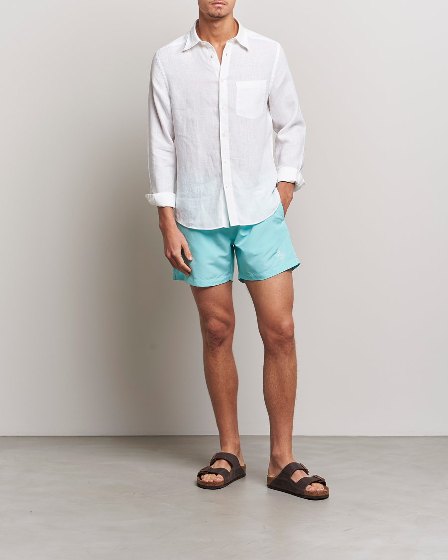 Herre | Badeshorts | J.Lindeberg | Banks Solid Swimshorts Aqua Splash