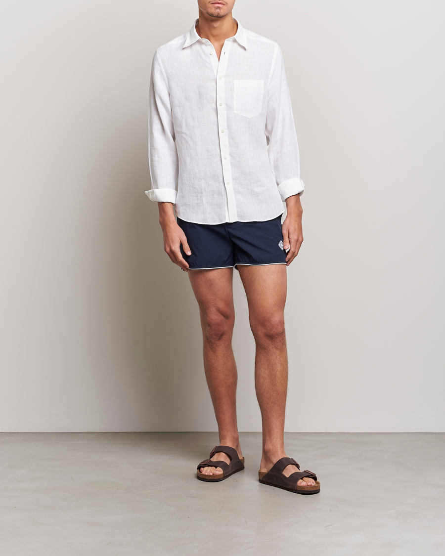 Herre | Badeshorts | J.Lindeberg | Arnold Stretch Swimshorts Navy