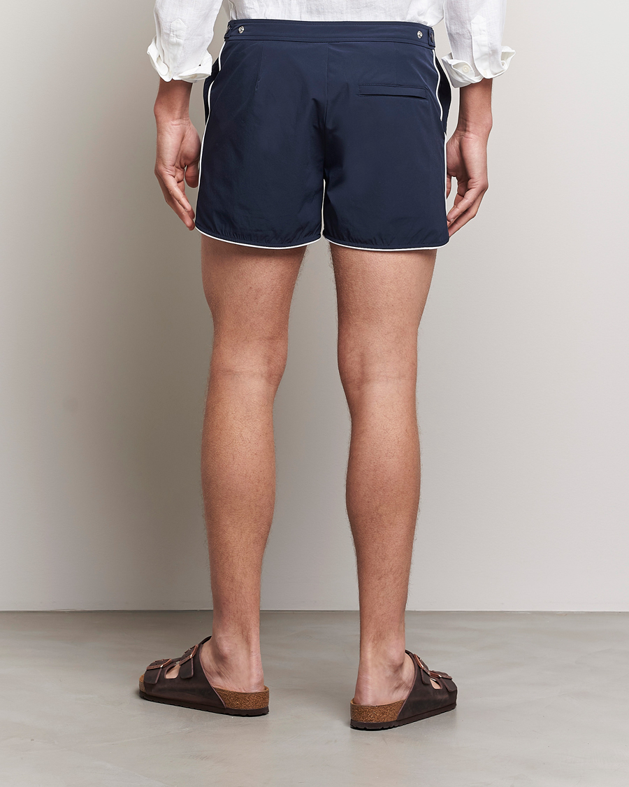 Herre | Badeshorts | J.Lindeberg | Arnold Stretch Swimshorts Navy
