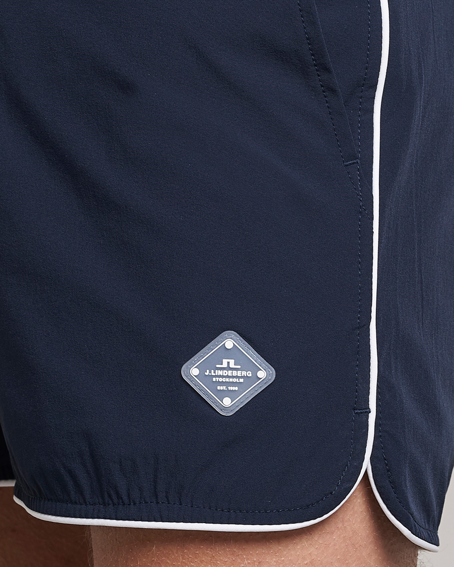 Herre | Badeshorts | J.Lindeberg | Arnold Stretch Swimshorts Navy