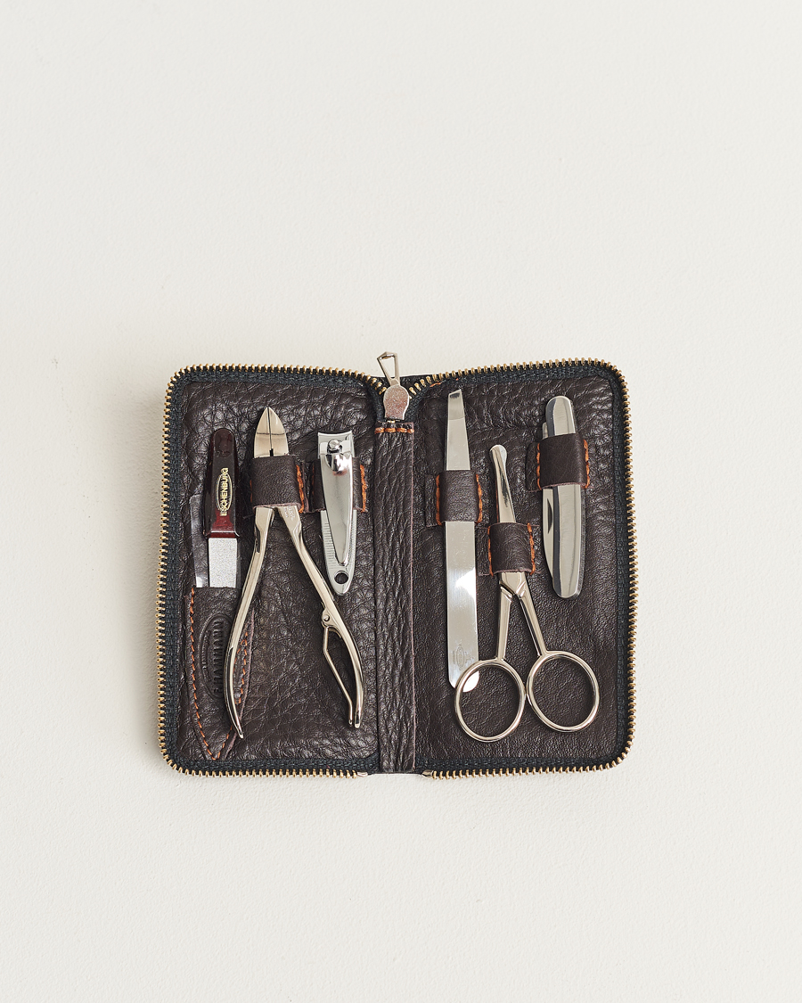 Herre | Til hjemmet | F. Hammann | Men's Manicure Set Dark Brown