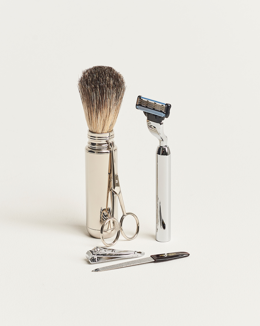 Herre | Til hjemmet | F. Hammann | Shaving and Manicure Set Dark Brown