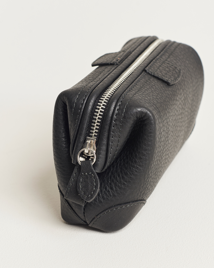 Herre | Toalettmapper | F. Hammann | Small Washbag Black