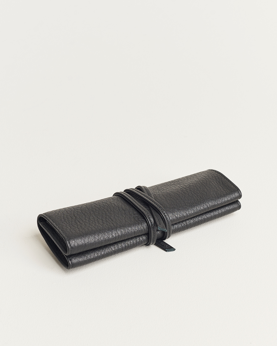 Herre | Oppbevaring klokker | F. Hammann | Flat Travel Watchroll Black